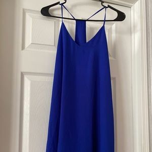 Royal blue dress size small